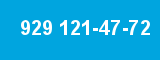929 121-47-72 929 121-47-72